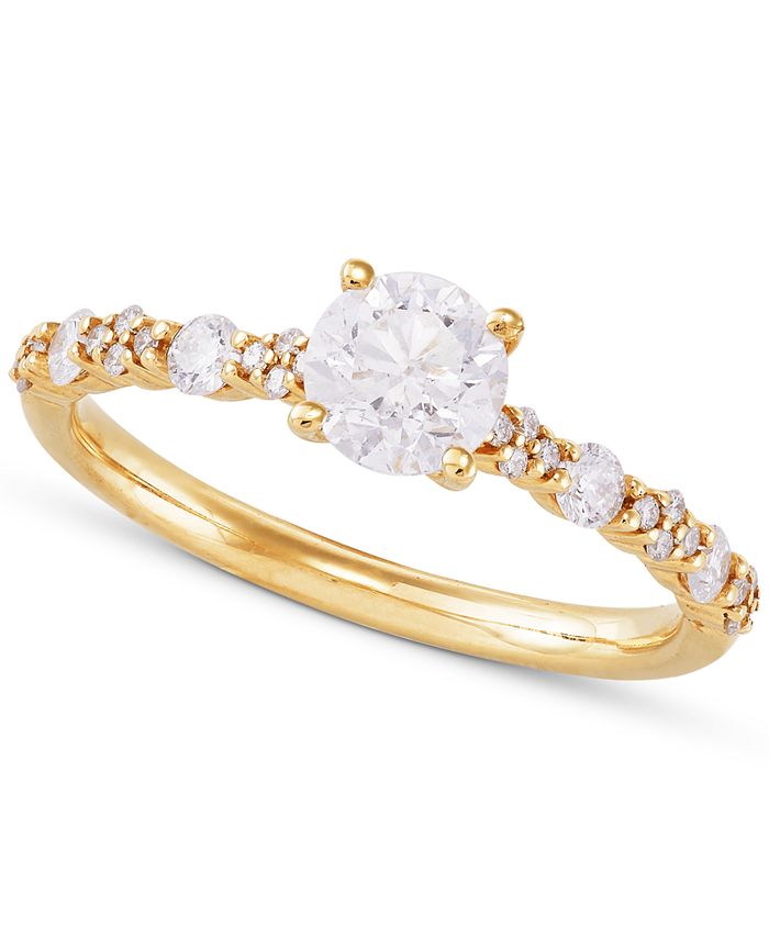 Macy s Diamond Engagement Ring 1 ct. t.w. in 14k Gold Macy s
