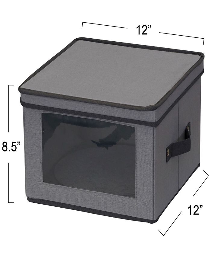 Household Essentials Dinner Plate Storage Box Macy's