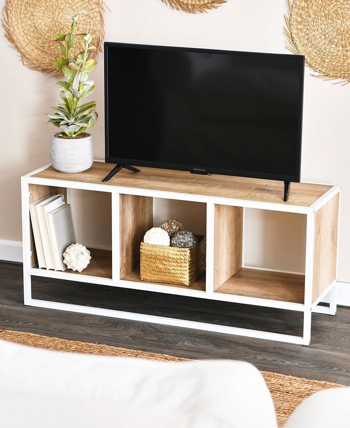 Household Essentials Modern Coffee Table with Storage Cubes Macy's