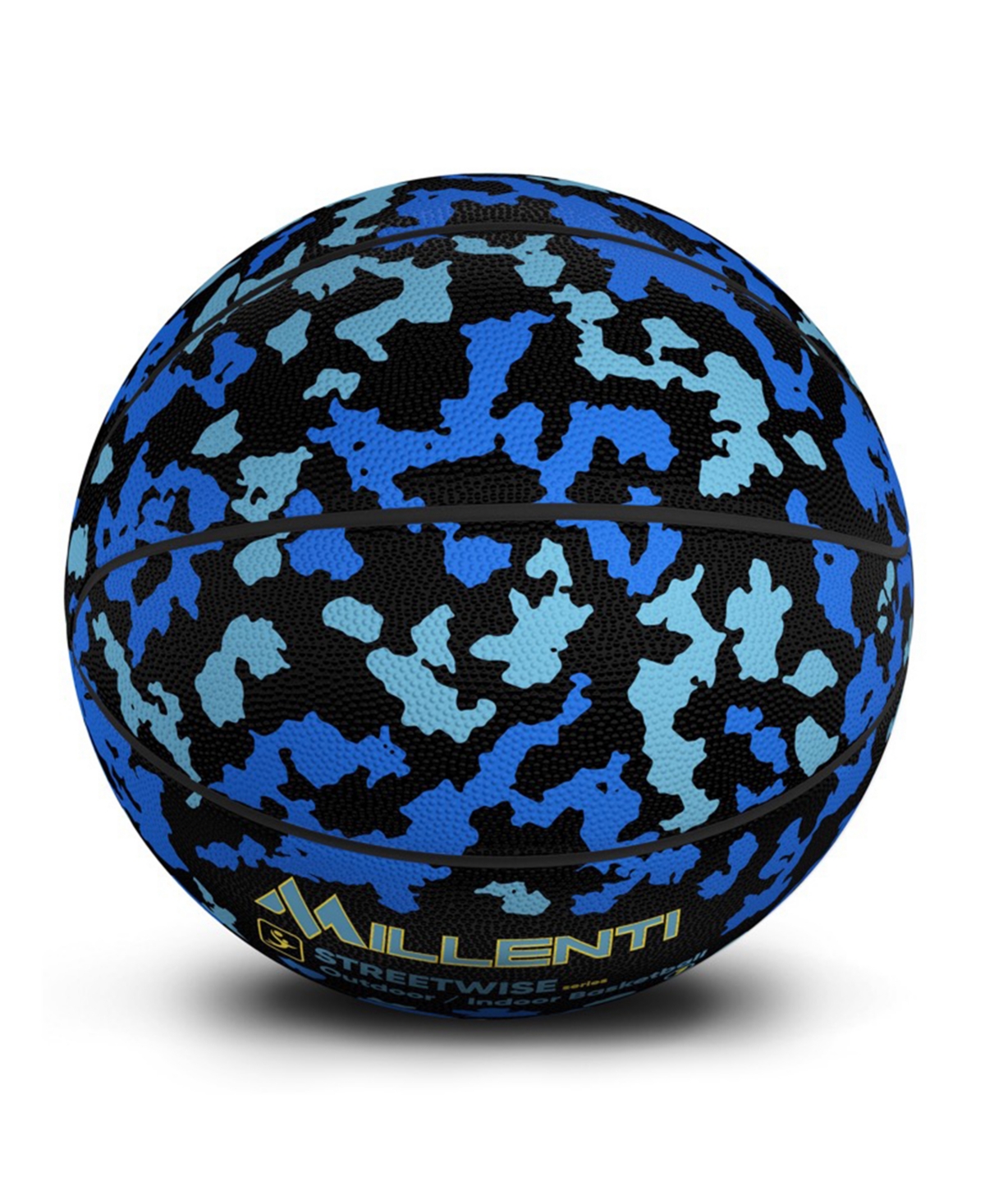 Millenti Basketball Official Size 7 Outdoor Indoor Ball Street Wise Adult Sized Basketball For Men And Women In Blue