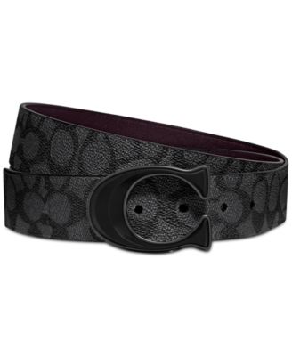 coach men's reversible belt