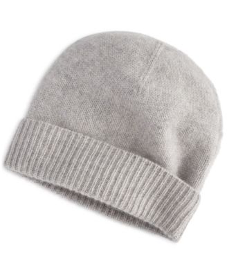 macys cashmere beanie