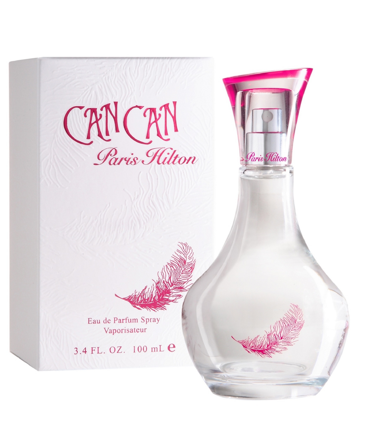 Paris Hilton Women's Can Can Eau De Parfum Spray, 3.4 Fl oz