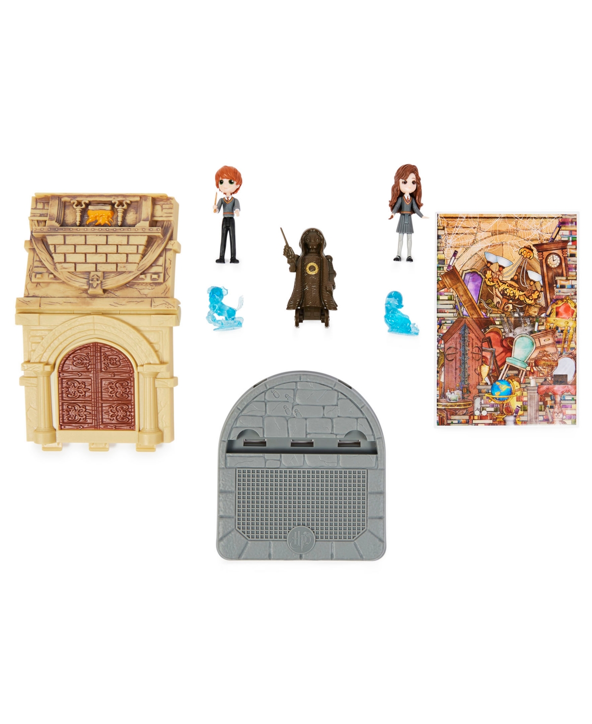 Wizarding World Harry Potter, Room Of Requirement 2-in-1 Transforming Playset With 2 Exclusive Figures And 3 Accesso In No Color