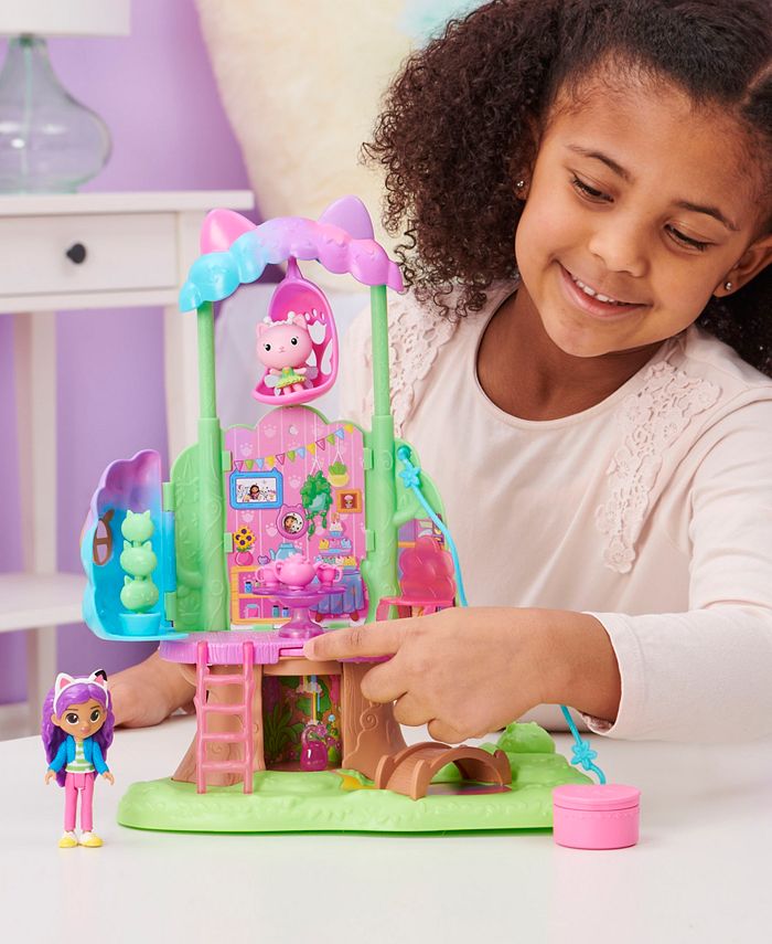 Gabby's Dollhouse Changing Garden Treehouse Playset Macy's
