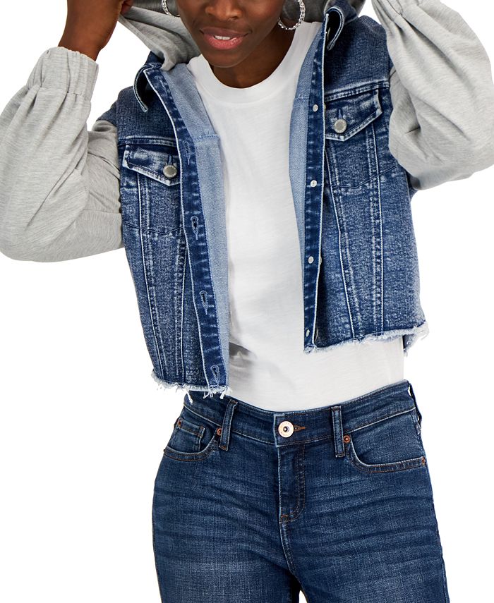 INC International Concepts Women's MixedMedia Jacket, Created for Macy