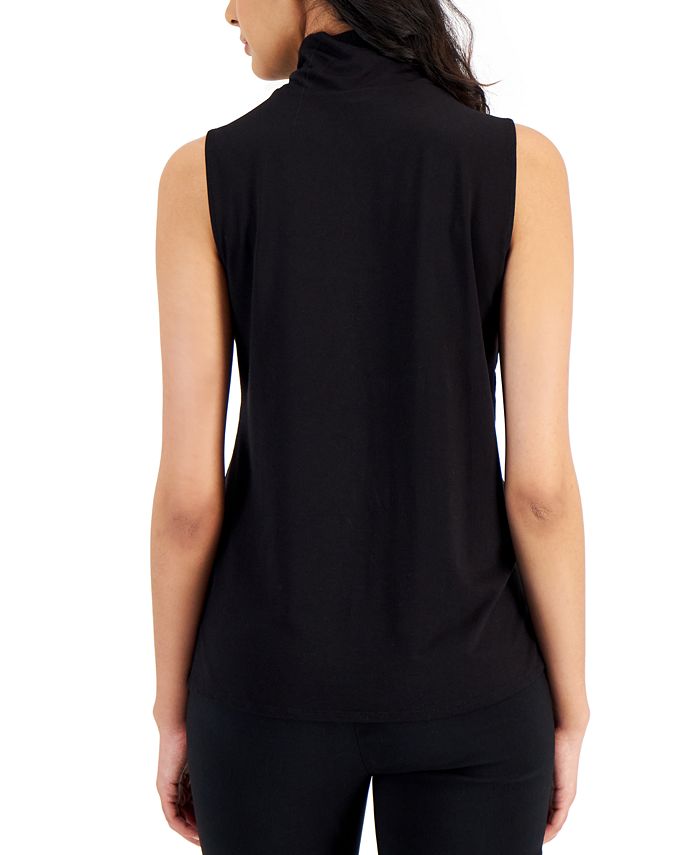 Alfani Women's Sleeveless Turtleneck Top, Created for Macy's & Reviews