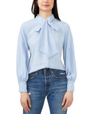 Riley & Rae Camille Tie-Neck Blouse, Created for Macy's - Macy's