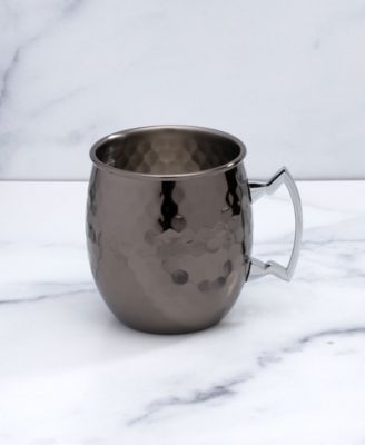 Black Faceted Moscow Mule Mug