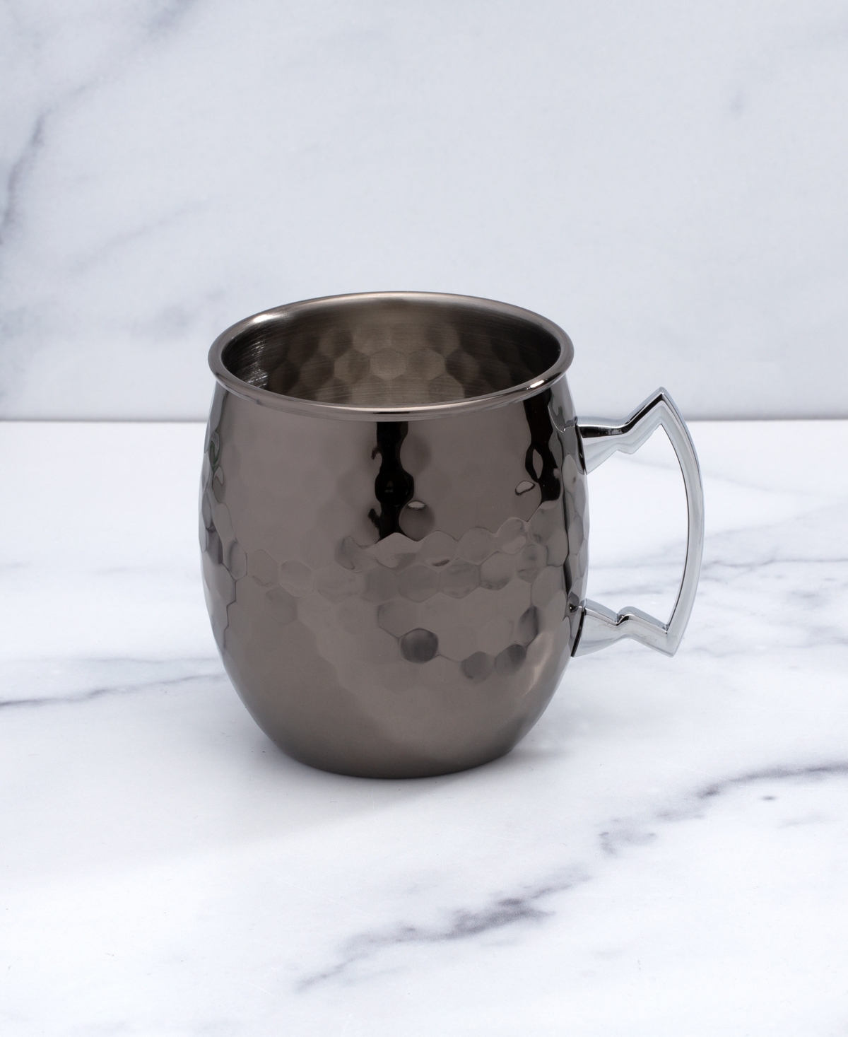 Thirstystone by CambridgeFaceted Moscow Mule Mug - Black