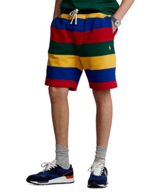 Polo Ralph Lauren Men's 8-Inch Striped Fleece Shorts Macy's