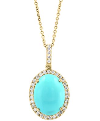 effy turquoise pendant