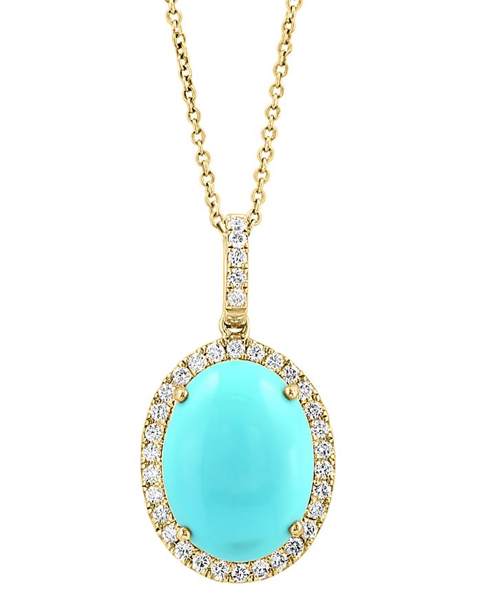 Turquoise shop necklace macys
