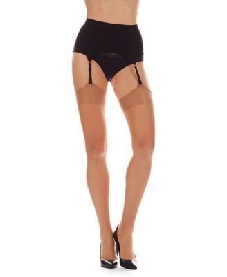 Women's Pinup Cuban Heel Backseam Stockings