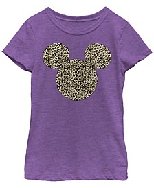 Big Girls Disney Mickey Classic Animal Ears T-shirt