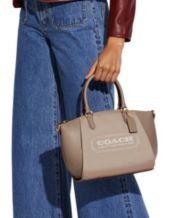 COACH Signature Jacquard Studio Shoulder Bag - Macy's
