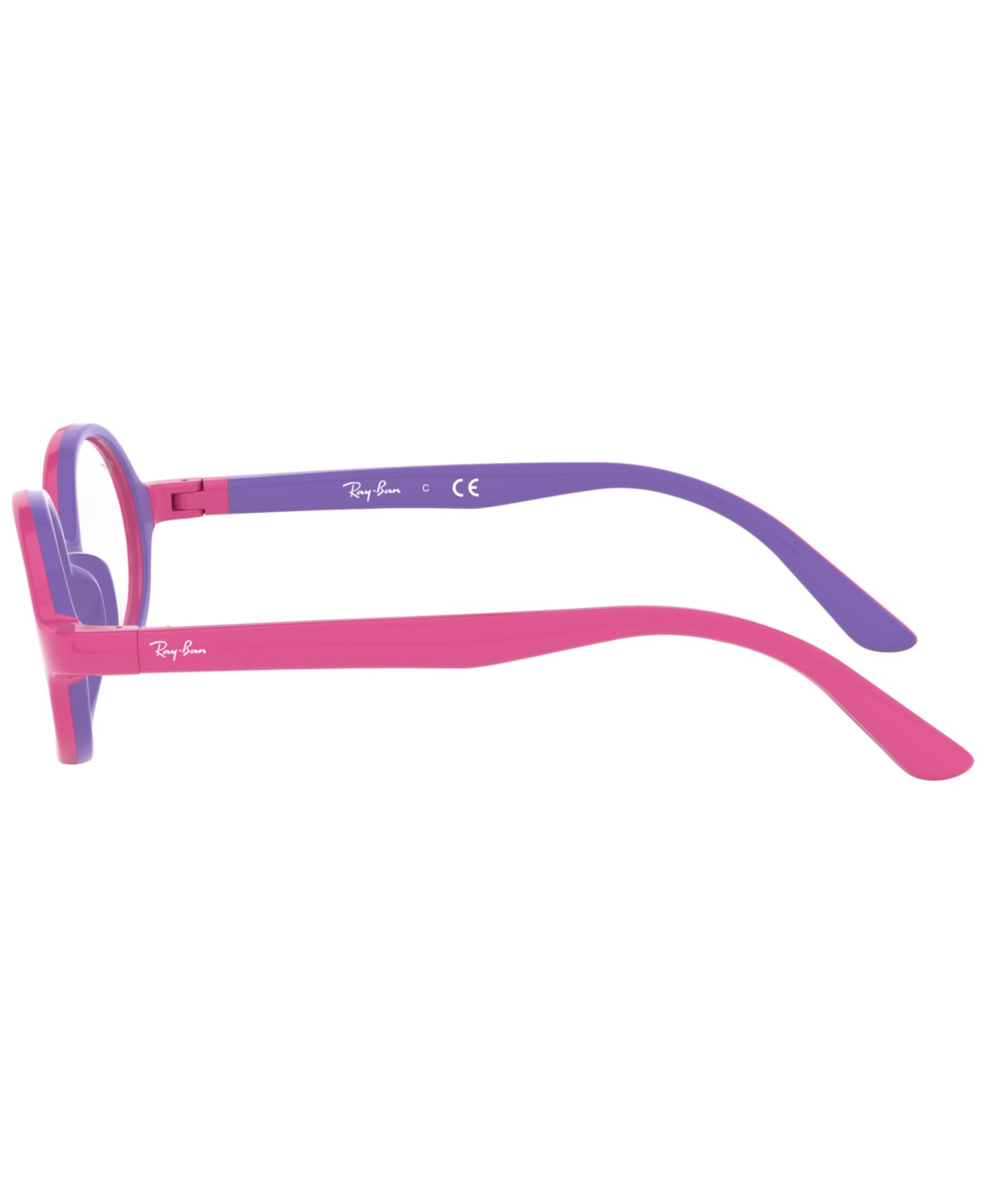 Ray-Ban Jr RY1545 Child Oval Eyeglasses - Purple-Reddish