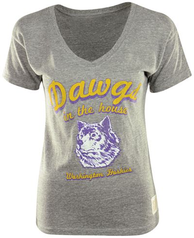 Retro Brand Women's Washington Huskies Graphic T-Shirt