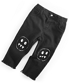 Baby Boys Monster Patch Jeans, Created for Macy's 