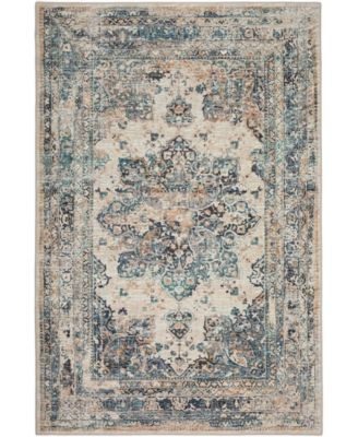 Jericho Washable JC6 3' x 5' Area Rug