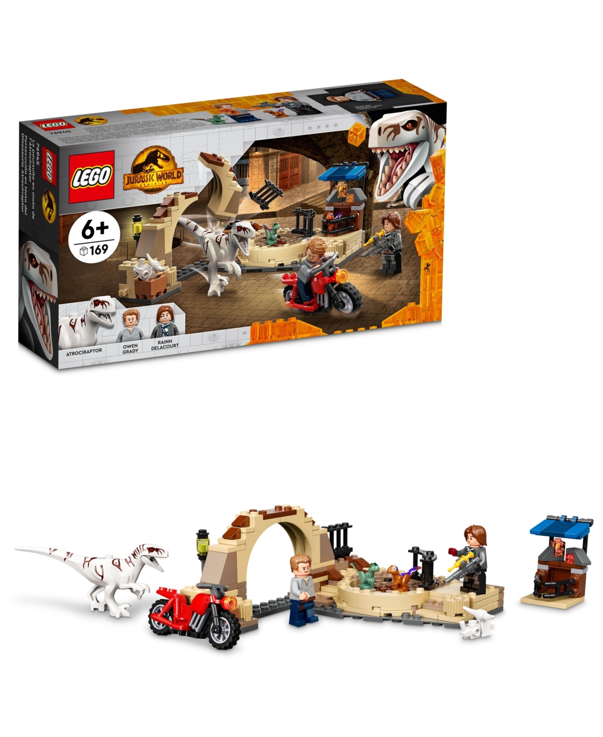 Lego Kids' Jurassic World Atrociraptor Dinosaur In Multiple