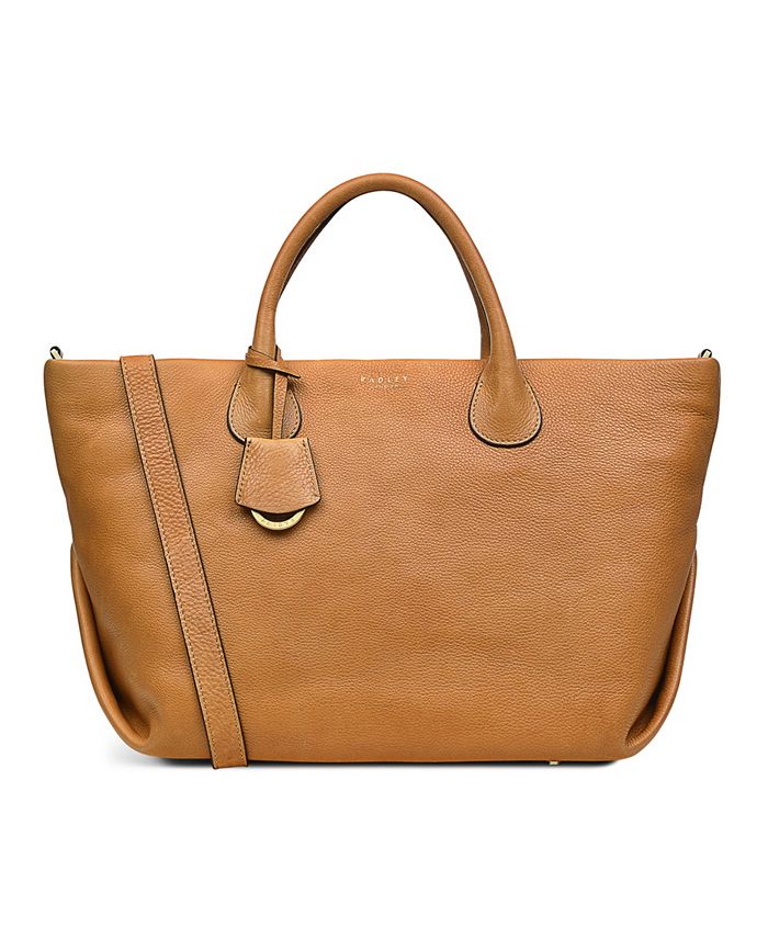 Radley London Women's Aster Way Medium Leather Ziptop Grab Bag Macy's