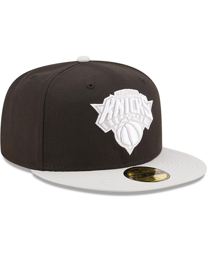 New York Knicks Off White Brown New Era Fitted Hat – Sports World 165