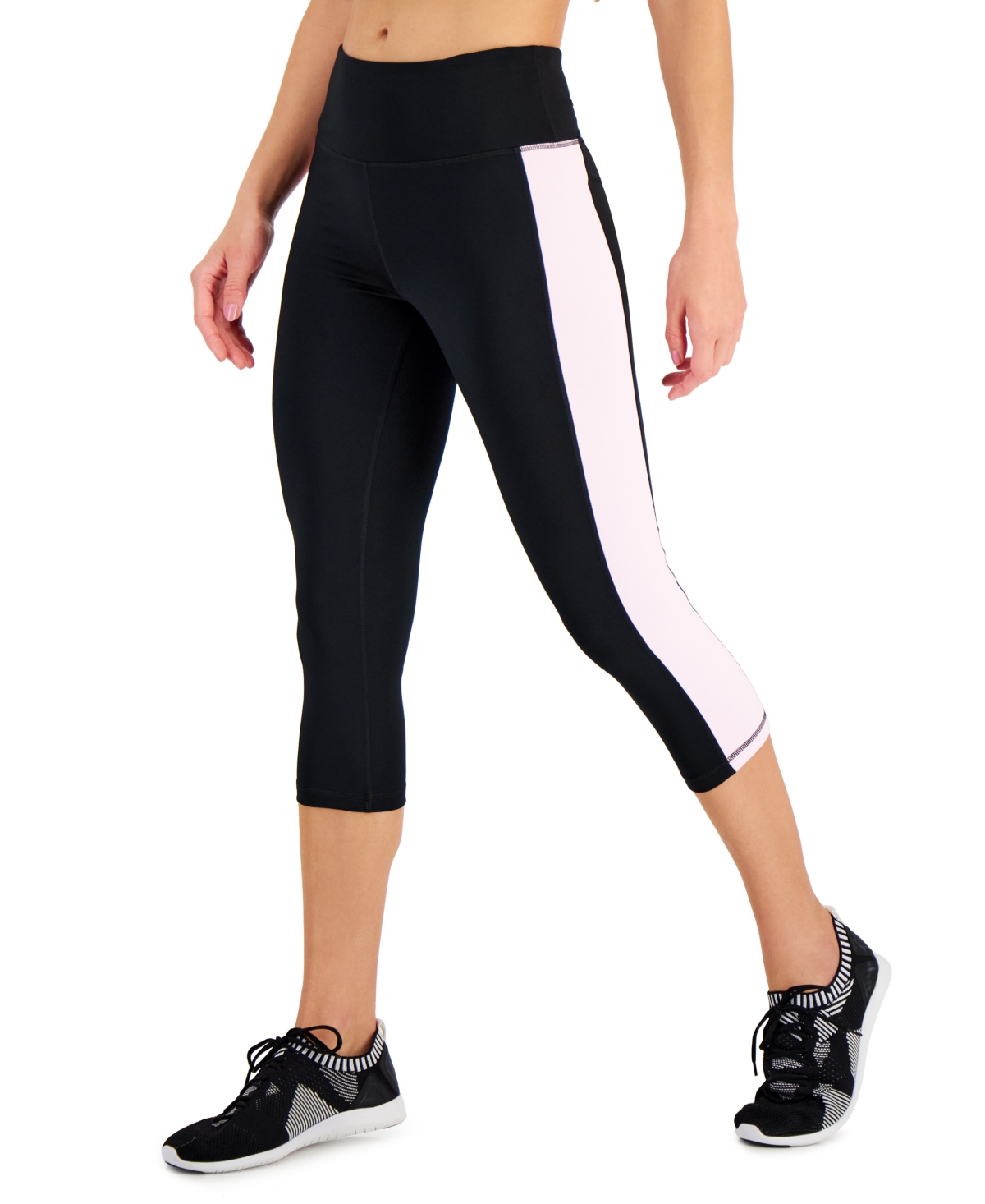 Id Ideology Active Petite Colorblocked Cropped Leggings, Created for Macy's