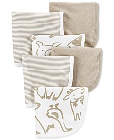 Baby Neutral 6-Pack Assorted Wash Cloths