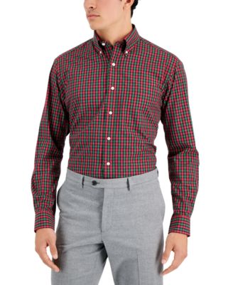 Club Room - Men's Tumaco Plaid Dress Shirt