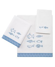 Avanti Colibri Embroidered Cotton Hand Towel, 16 x 30 - Macy's