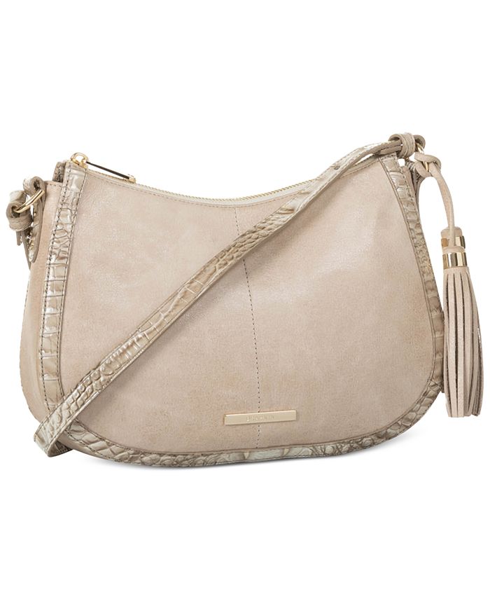BRAHMIN Shayna Crossbody Bag – Sleek Silhouette With Adjustable Strap & Slide Pocket - View #10
