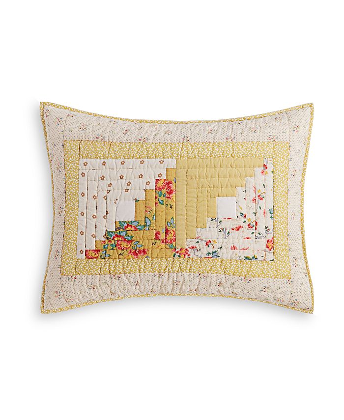 Martha Stewart Collection Sunshine Artisan Sham, Standard, Created For