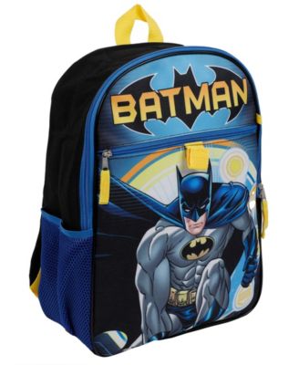 Bioworld Batman Backpack, 5 Piece Set 