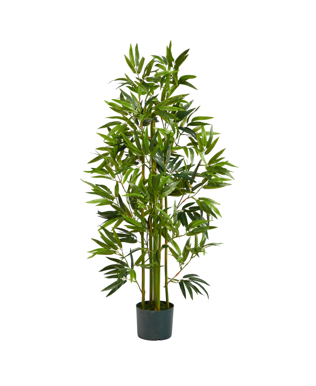 Nearly Natural Bamboo Artificial Tree, 4' In Green