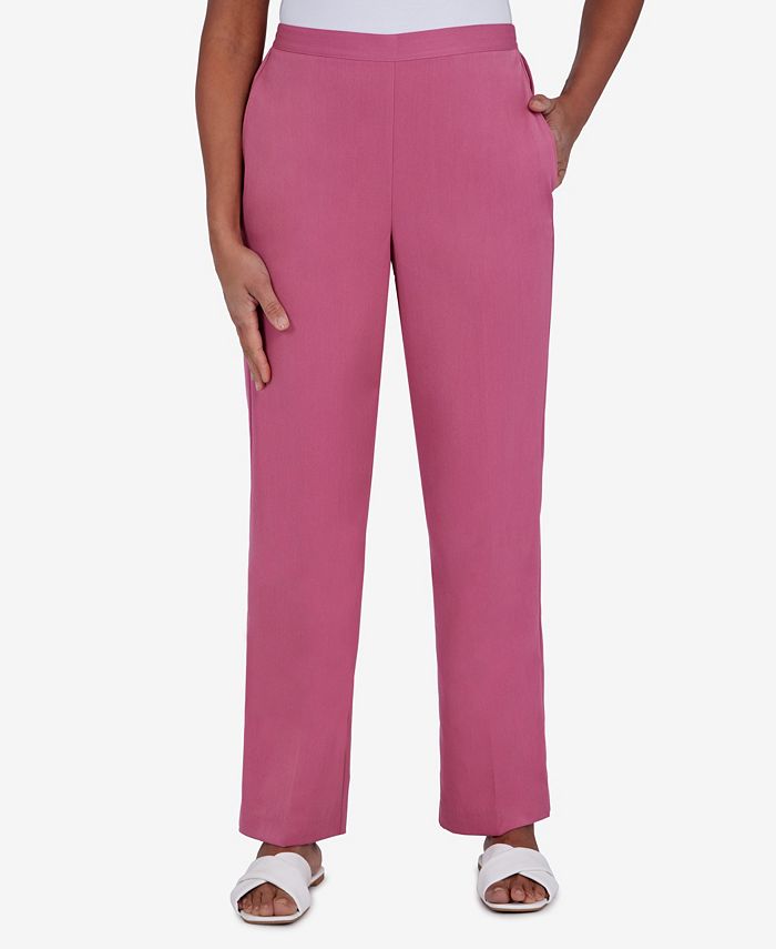 Alfred dunner plus sale size twill pants