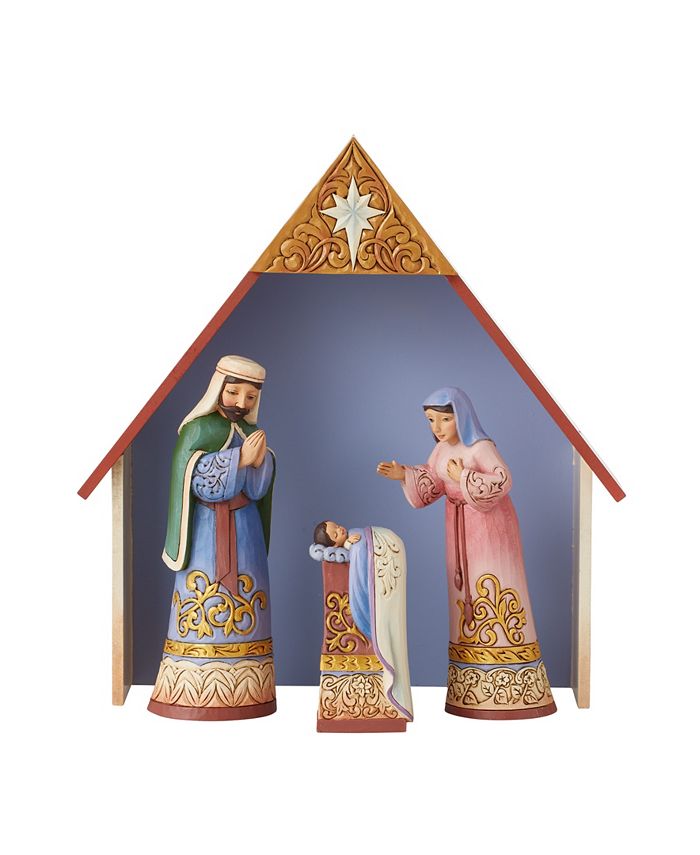 Jim Shore Nativity 4 Piece Set Macy's