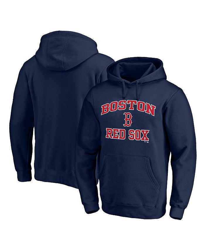 Fanatics Men's Branded Navy Boston Red Sox Heart & Soul Pullover Hoodie -  Macy's