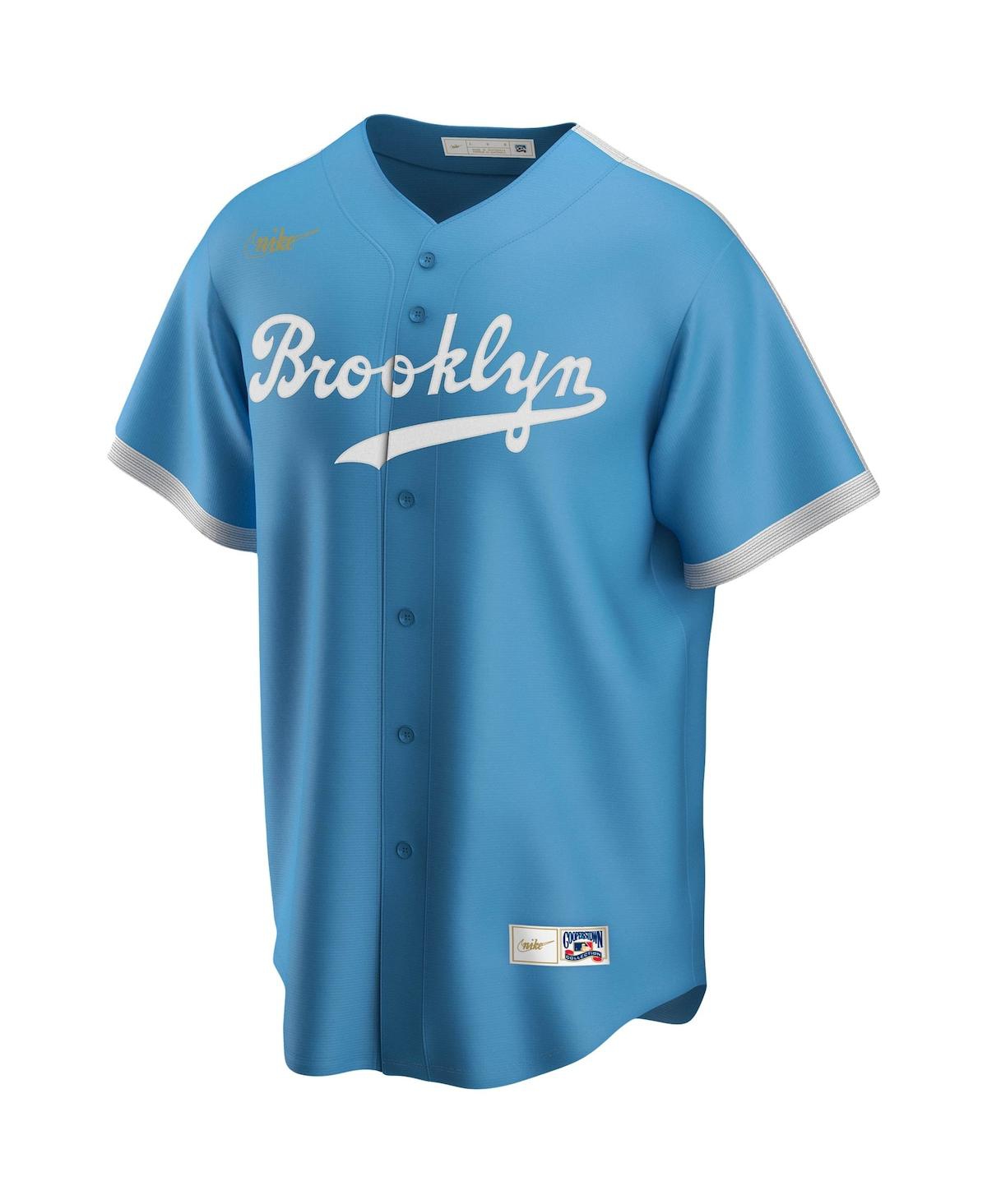 Men's Nike Jackie RobinsonBrooklyn Dodgers Alternate Cooperstown Collection Player Jersey - Light Blue