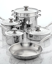 Stainless Steel 10 Piece Cookware Set