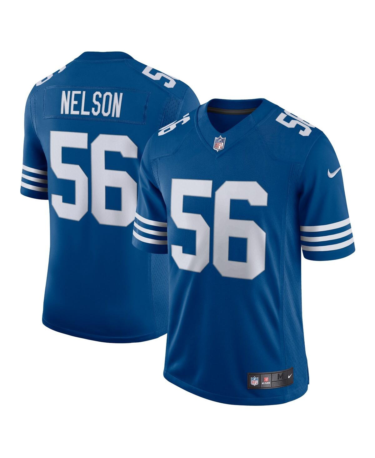 Men's Nike Quenton NelsonIndianapolis Colts Alternate Vapor Limited Jersey - Royal