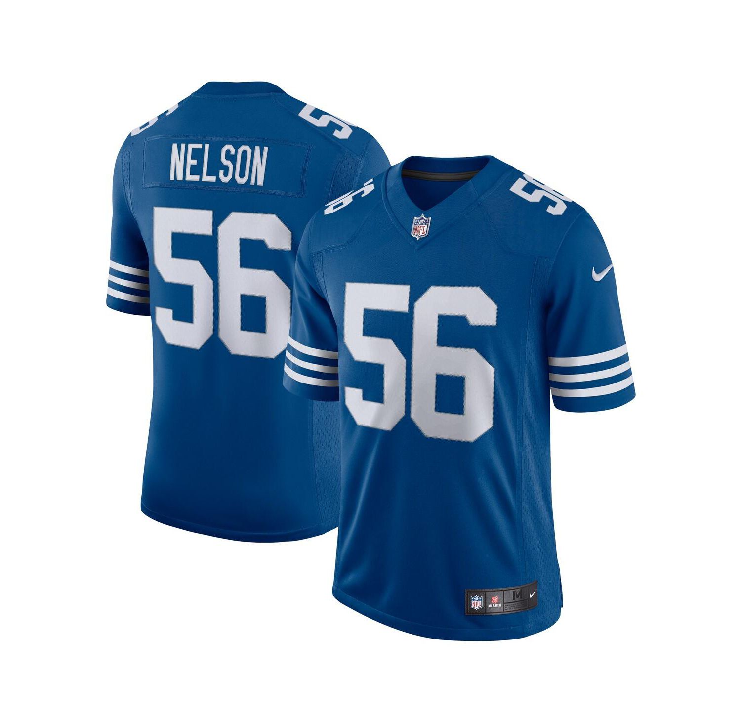 Men's Quenton Nelson Royal Indianapolis Colts Alternate Vapor Limited Jersey