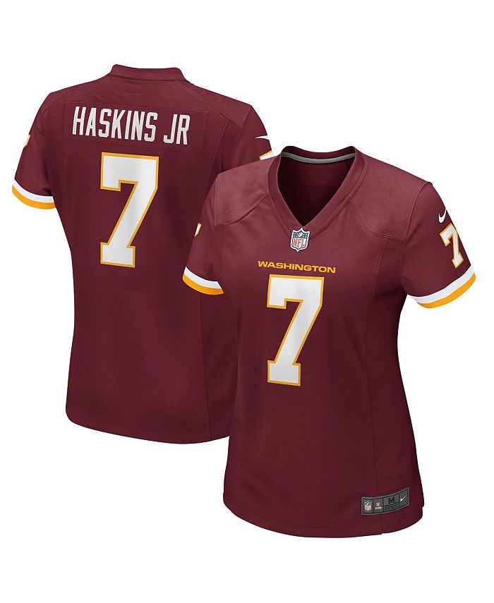 Nike Women's Dwayne Haskins Burgundy Washington Football Team Game