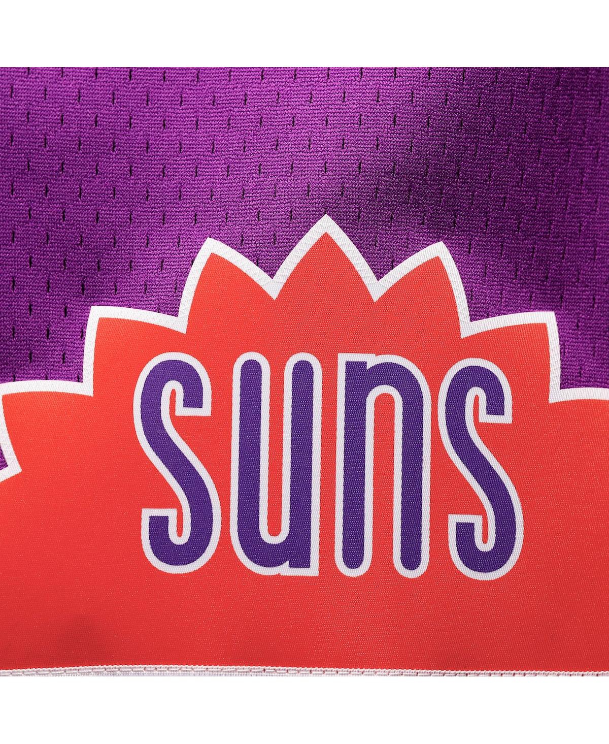 Shop Mitchell & Ness Men's  Purple Phoenix Suns Big And Tall Hardwood Classics Team Swingman Shorts