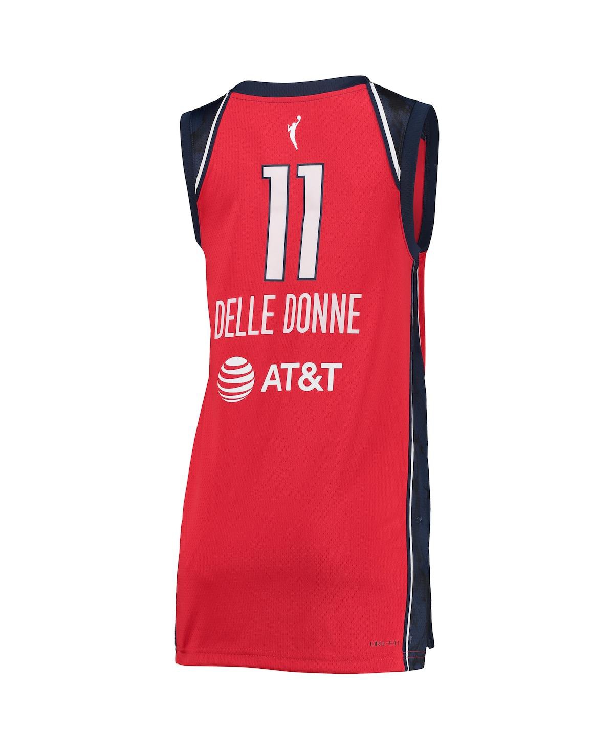 Women's Nike Elena Delle DonneWashington Mystics Victory Jersey - Explorer Edition - Red