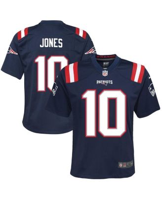 Toddler Nike Mac Jones Navy New England Patriots Game Jersey