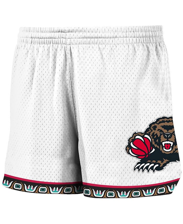 Mitchell & Ness Women's White Vancouver Grizzlies Jump Shot Shorts Macy's