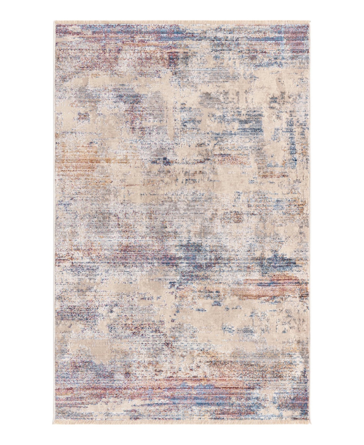 Bayshore Home Closeout!  High-low Pile Iyer Iye18 3'3" X 5' Area Rug In Multi