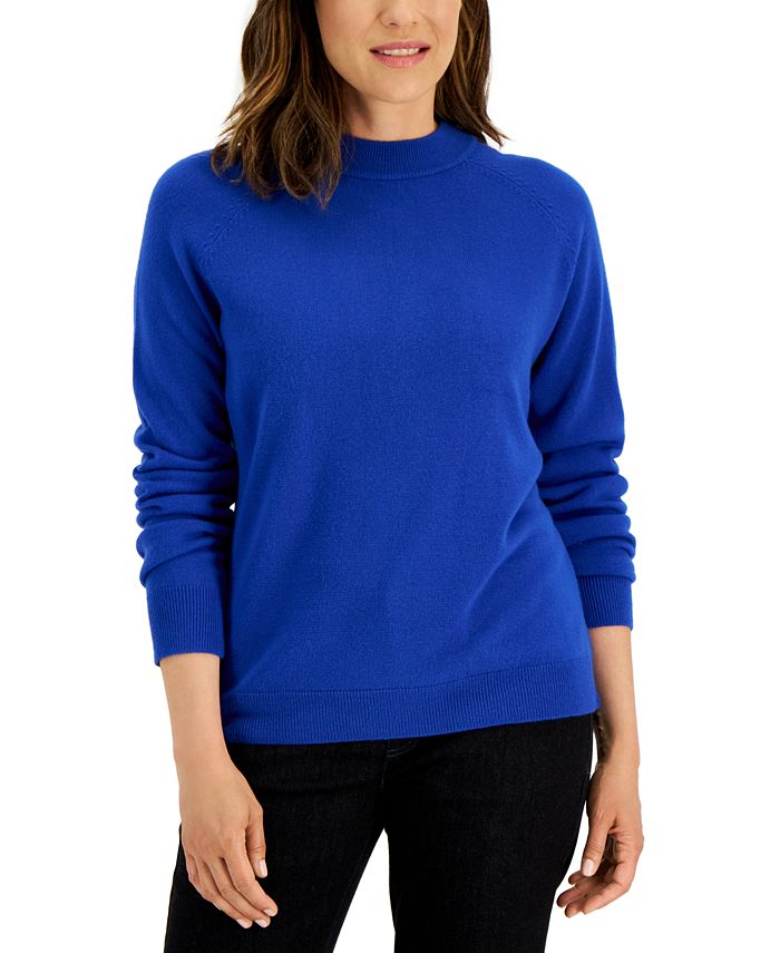 Women's petite mock turtleneck store
