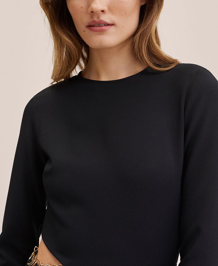 MANGO Women's CutOut Bodycon Dress Macy's